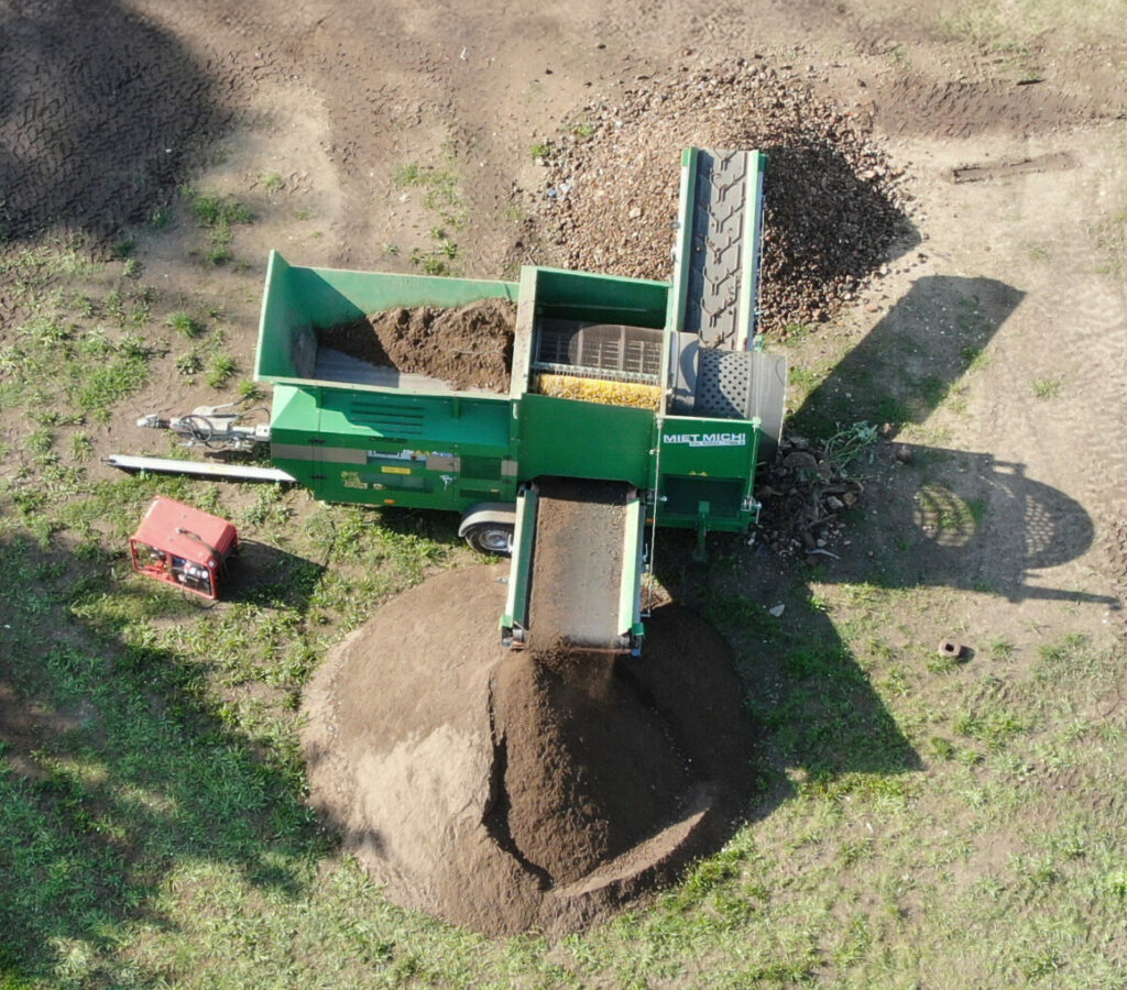 Doppeltrommel-Siebanlage Recycling