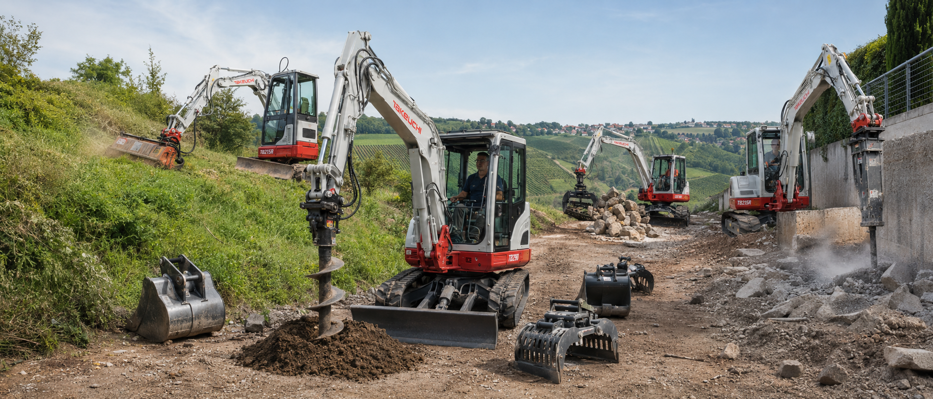 Baustelle Takeuchi